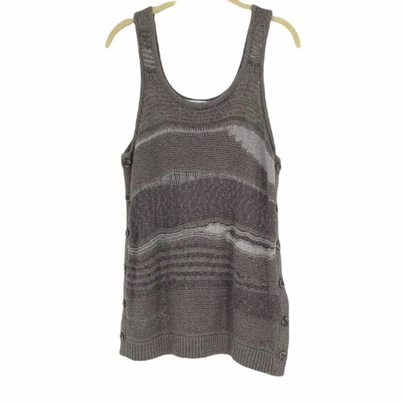 3.1 Phillip Lim tan crochet knit  sleeveless top - Picture 1 of 15